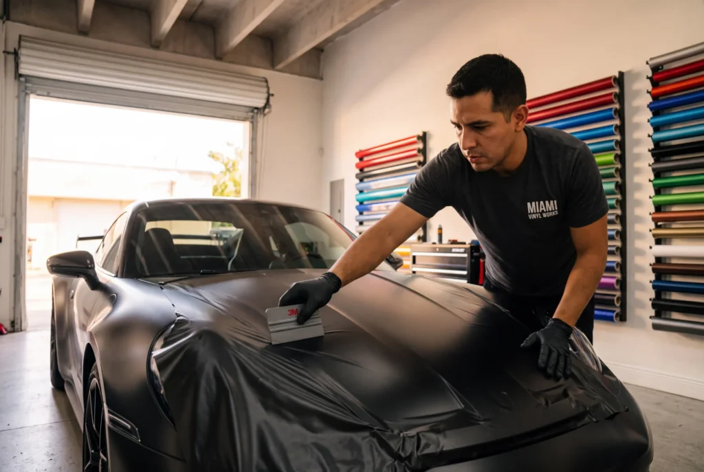 Car Wrapping Miami Cost: 2026 Price & Restyling Guide