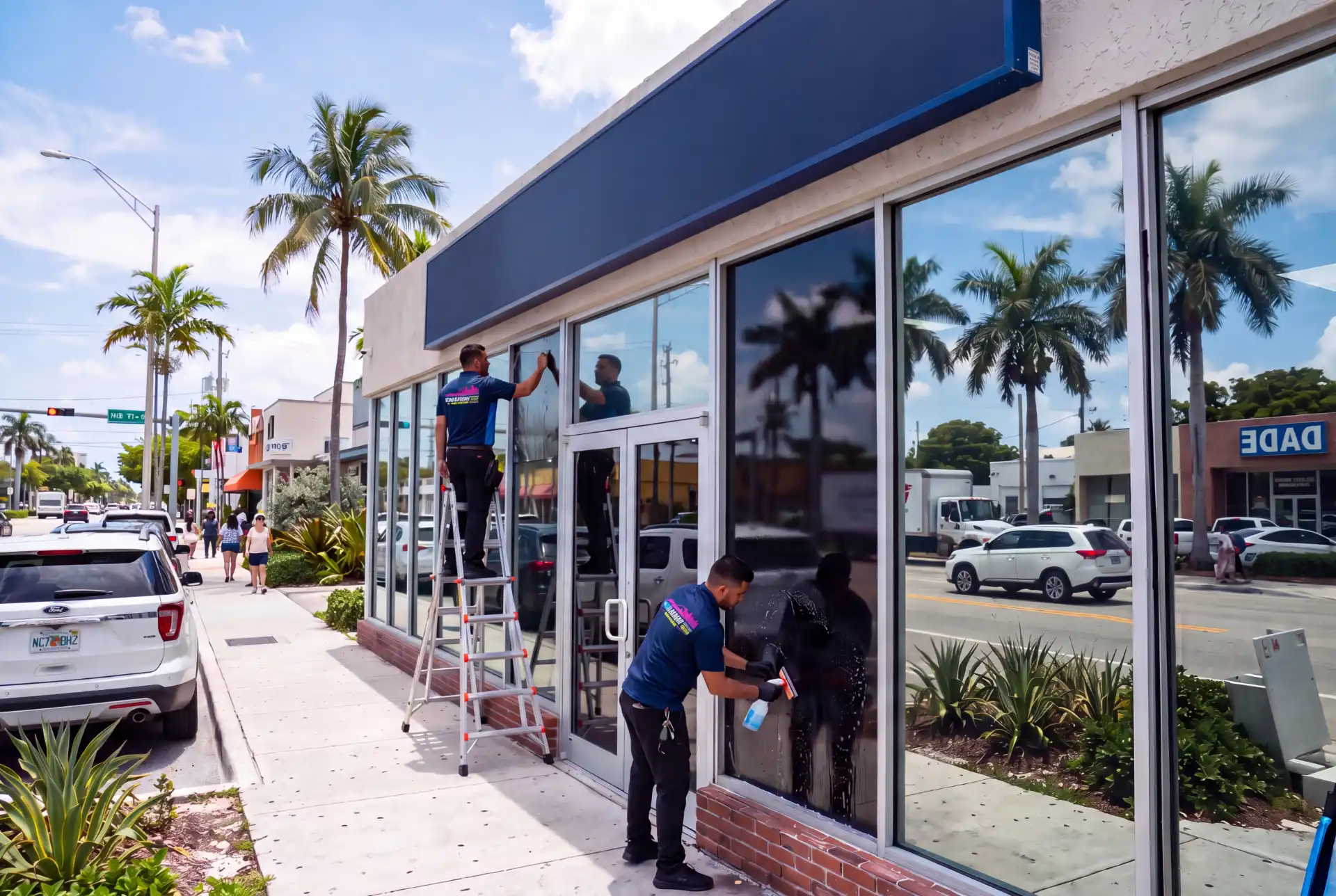 polarizado comercial - blackout window tinting miami